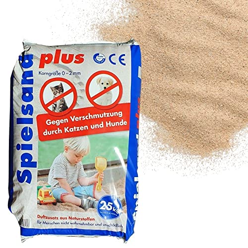 GarPet Spielsand Plus 25 Kg TÜV Nord Spielkasten Sand für Sandkasten Kinderspielsand*